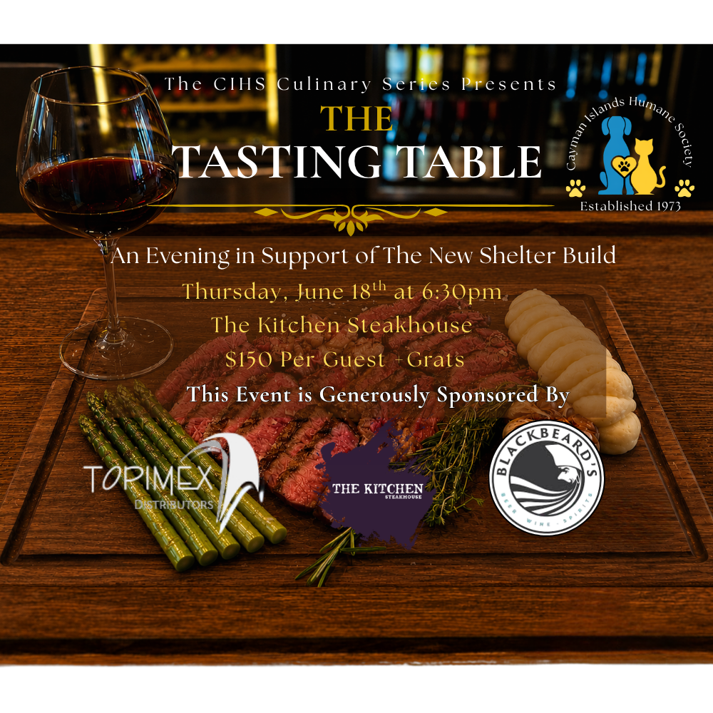 CIHS Tasting Table Fundraising Dinner
