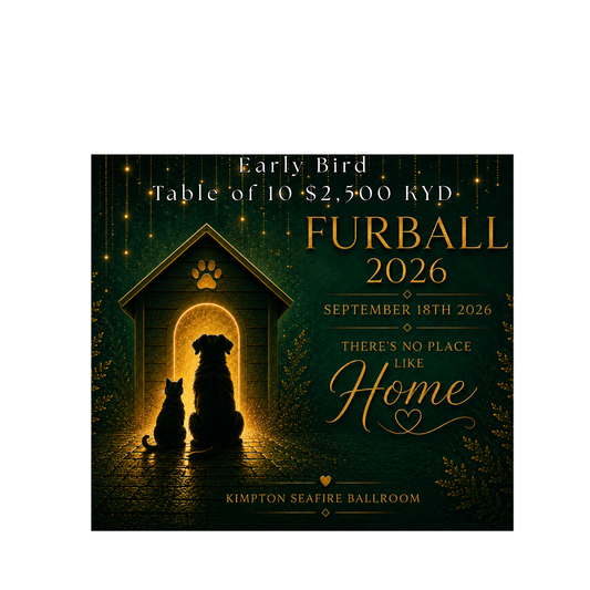 2026 Furball Gala - Early Bird Table of 10 People $2,500 KYD