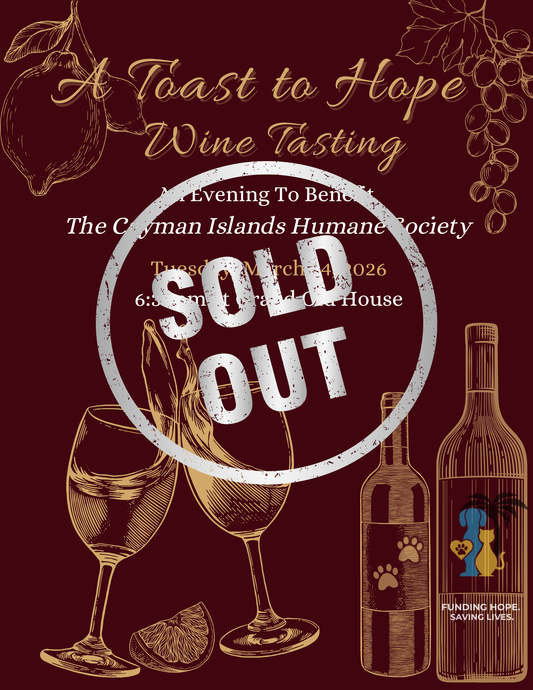 A Toast To Hope Wine Tasting Evening - 24 March 2026