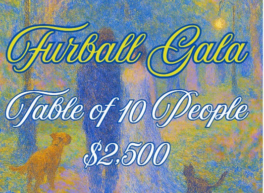 Furball Gala - Table for 10 People